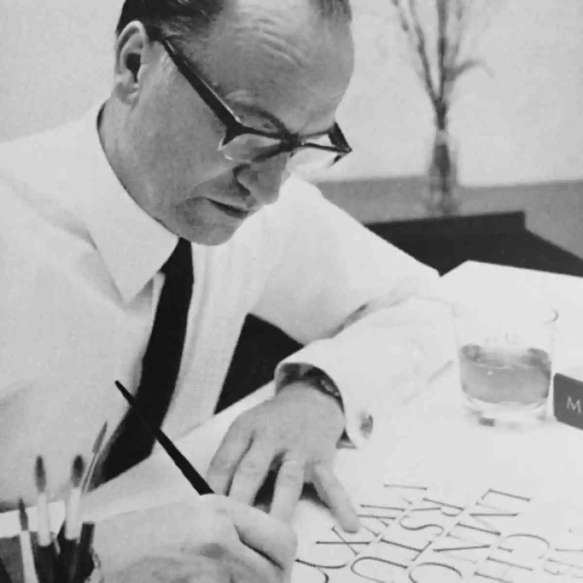 Ilustración para el artículo Hermann Zapf, el tipógrafo que marcó una era